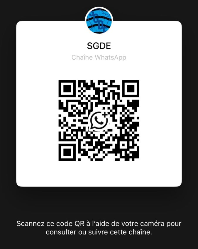 QR Code WhatsApp SGDE