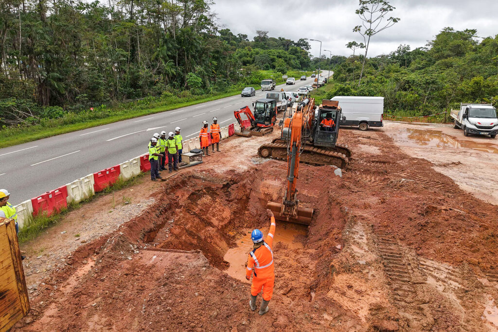 Réparation d'une canalisation - Secteur CACL